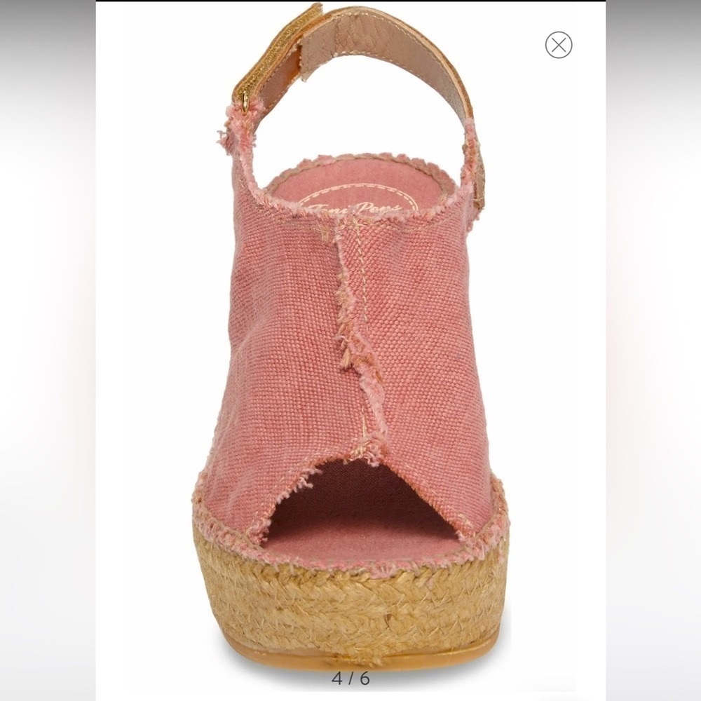 🆕 TONI PONS 'Lugano' Espadrille Wedge Sandal SIZE 41 / US 10 - Picture 4 of 10